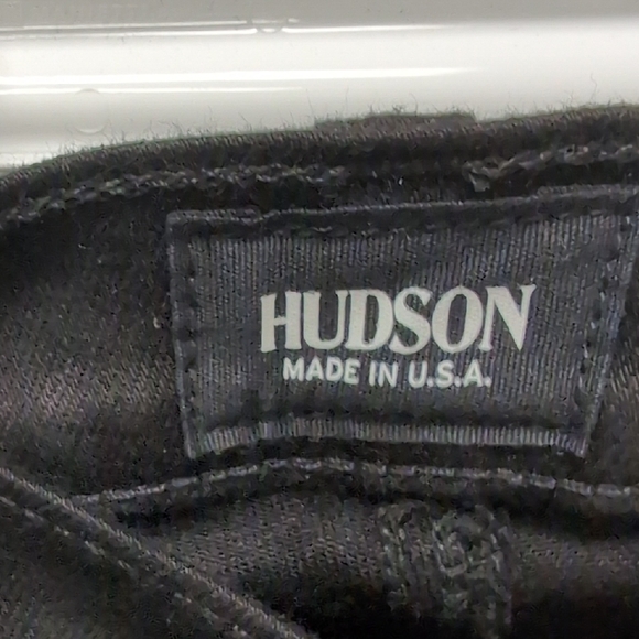 Hudson Jeans Krista Super Skinny Black Denim Jeans Size 26 NWT - Picture 4 of 11